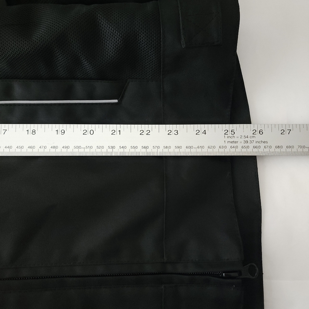 Royal Enfield Textile Waterproof Riding Motorcycle Reflective Jacket - Black - Picture 14 of 14